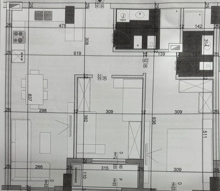 Apartament 2+1+2, Materniteti i Ri